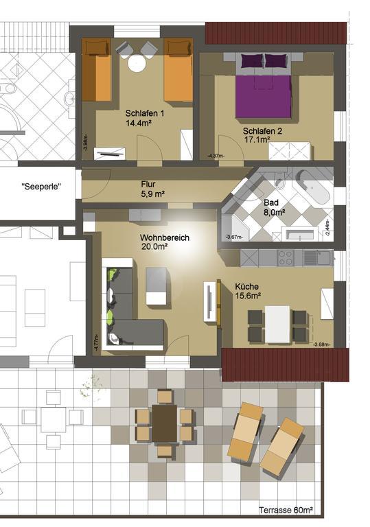 Ferienwohnung Seeperle Wettelrode Luaran gambar